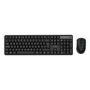 KIT ACTECK CREATOR SILENT PRO MK474 / TECLADO Y MOUSE / INALAMBRICO DONGLE USB / WIN, MAC, ANDROID / MEMBRANA /106 TECLAS / ERGONOMICO / 5000 DPI AJUSTABLE / 6 BOTONES / OPTICO / NEGRO /AC-943505