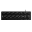 TECLADO ACTECK VANTAGE AERO TA545 / ALAMBRICO USB / MULTIMEDIA / ESPAÑOL / 105 TECLAS / WINDOWS / MEMBRANA / NEGRO / AC-943475