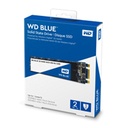 UNIDAD DE ESTADO SOLIDO SSD INTERNO WD BLUE 2TB M.2 2280 SATA3 6GB/S LECT.540MBS ESCRIT.500MBS PC LAPTOP MINI PC 3DNAND WDS200T2B0B