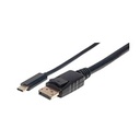 CABLE USB,MANHATTAN,152464,-C A DISPLAYPORT M 2.0M 4K60HZ, NEGRO