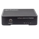 VIDEO SPLITTERMANHATTAN,207591, HDMI 4K60HZ, 1 IN2 OUT