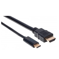 CABLE USB,MANHATTAN,151764,-C A HDMI M 2.0M 4K@30HZ, NEGRO