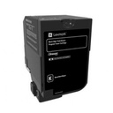 TONER LASER LEXMARK 74C4HK0 NEGRO, ALTO RENDIMIENTO, HASTA 20000 PAGINAS, MODELOS CS725DE ,CS720DE