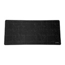 MOUSEPAD ACTECK VIBE FLOW TERRAIN MT494T / ALFOMBRILLA MOUSE PAD / TELA + GOMA / 80 X 35 CM / ALTA RESISTENCIA / FACIL DE LIMPIAR / DISEÑO CARTOGRAFICO NEGRO / AC-941051