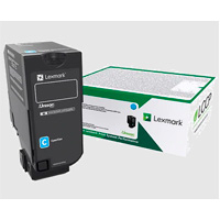 Toner Laser Lexmark Color Cyan Rendimiento Estandar 74C4SC0