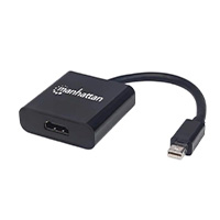 ADAPTADOR DISPLAYPORT,MANHATTAN,152570, MINI M A HDMI H 4K@60HZ