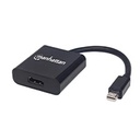ADAPTADOR DISPLAYPORT,MANHATTAN,152570, MINI M A HDMI H 4K@60HZ