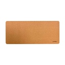 MOUSEPAD ACTECK VIBE LEATHER TP676LC / ALFOMBRILLA MOUSE PAD / CUERO SINTETICO (PU), CORCHO / 80 X 35 CM / DOBLE CARA / COLOR CARBONO - CORCHO / AC-940986