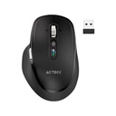 MOUSE ACTECK VIRTUOS PRO ULTRA MI777 / INALAMBRICO DUAL / ERGONOMICO / RECARGABLE / WIN, MAC, ANDROID / OPTICO / 11 BOTONES +SCROLL METALICO / 4800 DPI AJUSTABLE / NEGRO / AC-943444