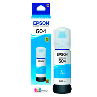 CARTUCHO EPSON MODELO T504 CYAN, PARA L4150, L4160, L6161, L6171, L6191