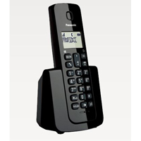 TELEFONO PANASONIC KX-TGB110MEB INALAMBRICO BASICO 20 NUMEROS IDENTIFICADOR DE LLAMADAS, 50 NUMEROS DIRECTORIO LOCALIZADOR DE AURICULAR NEGRO