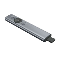 Presentador Logitech Spotlight Inalámbrico Recargable Gris