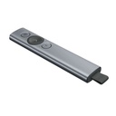 Presentador Logitech Spotlight Inalámbrico Recargable Gris