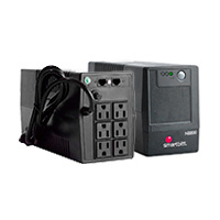 NO-BREAK INTERACTIVO SMARTBITT  SBNB800  800VA/400W, CLAVIJA NEMA 5-15P, 6 CONTACTOS, TIPO NEMA 5-15R, TODOS CON RESPALDO DE BATERIAS, REGULACION Y SUPRESION DE PICOS.