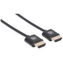 CABLE HDMI,MANHATTAN,394369, 2.0 ULTRADELGADO M-M 1.8M BL
