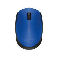 MOUSE LOGITECH M170 OPTICO INALAMBRICO RECEPTOR USB 1000DPI AZUL