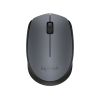 MOUSE LOGITECH M170 OPTICO INALAMBRICO RECEPTOR USB 1000DPI NEGRO
