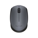MOUSE LOGITECH M170 OPTICO INALAMBRICO RECEPTOR USB 1000DPI NEGRO