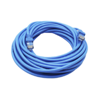 Cable de Red UTP CAT5E Ghia 100COBRE Azul RJ45 7.5M 22.5 Pies Patch