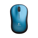 Mouse Logitech M185 Óptico Inalámbrico USB Nano Receptor 1000DPI Azul