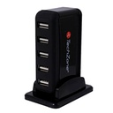 HUB - Techzone - TZ17HUB01 - 7 Puertos - USB 2.0