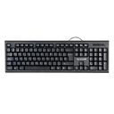 TECLADO TECHZONE TZ16TEC01-ALA ALAMBRICO STANDARD USB ERGONOMICO NEGRO