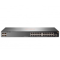SWITCH HPE ARUBA JL259A 2930F 24 PUERTOS RJ45 10/100/1000 Y 4 SFP 1G ADMINISTRABLE CAPA 3 RIP, OSPF, ACLS, QOS