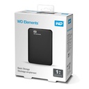 Disco Duro Externo Wd Elements 1TB 2.5 Portátil USB3.0 Negro Windows