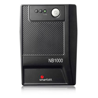 NO-BREAK INTERACTIVO SMARTBITT  SBNB1000USB  1000VA/500W, CLAVIJA NEMA 5-15P, 6 CONTACTOS TIPO NEMA 5-15R CON RESPALDO DE BATERIAS, REGULACION Y SUPRESION DE PICOS, PROTECCION RJ-11, PUERTO USB