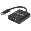 CONVERTIDOR USB,MANHATTAN,151788,-C A HDMI H, 4K30HZ