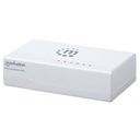 SWITCH,MANHATTAN,560672, 5 PTOS 10/100 DESKTOP BLANCO MH