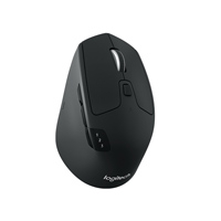 MOUSE LOGITECH M720 TRIATHLON OPTICO INALAMBRICO RECEPTOR UNIFYING EASY-SWITCH NEGRO