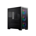 GABINETE COOLER MASTER ELITE 302 / ARGB FAN 4 / NEGRO / MINI TORRE / MINI ITX / MICRO ATX / VENTANA