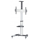 SOPORTE TV,MANHATTAN,461245, TIPO CARRO 50KG, 37 A 86, 90°