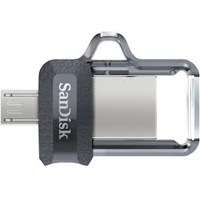 MEMORIA SANDISK 32GB USB 3.0 / MICRO USB ULTRA DUAL DRIVE M3.0 OTG 150MB/S SDDD3-032G-G46