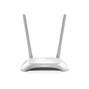 ROUTER TP-LINK TL-WR840N INALAMBRICO 300MBPS MMF, AP, REPETIDOR WISP 4 LAN 10/100 1 WAN 10/100 2 ANTENAS FIJAS EXTERNAS