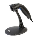 LECTOR DE CODIGO DE BARRAS EC LINE EC-LS-9620, NEGRO, LASER, USB, 1D, 200 LECTURAS POR SEGUNDO, INCLUYE BASE