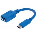 CABLE USB,MANHATTAN,353540,-C V3.1, C-AH 15CM,MACHO-HEMBRA