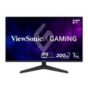 MONITOR LED VIEWSONIC GAMER 27 PULGADAS / FULL HD 1920X1080P / HDMI / DISPLAY PORT/ PANEL IPS/ AMD FREESYNC/ 200 HZ / 1 MS /BOCINAS INTEGRADAS/ 3 AÑOS DE GARANTIA