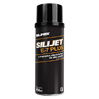 AEROSOL SILIJET E-7 PLUS LIMPIADOR ELECTRNICO DE ALTO PODER, REPELENTE AL POLVO, SILIMEX 454ML