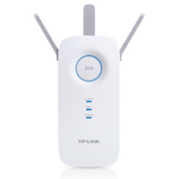 REPETIDOR | TP-LINK | RE450 |  INALAMBRICO | EXTENSOR DE RANGO |AC1750 802.11A/B/G/N/AC 1 RJ45 GIGABIT WIFI 5GHZ 1300MBPS Y 2.4GHZ 450MBPS 3 ANTENAS