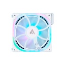 VENTILADOR MODULAR GAME FACTOR FG500, 120MM, 58 CFM, 1900 RPM, RGB, COMPATIBLE CON FKG500 BLANCO