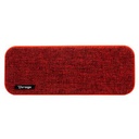 BOCINA VORAGO BSP-150 BLUETOOTH / MSD / USB / 3.5MM TELA ROJA
