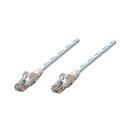 CABLE DE RED PATCH CAT6 INTELLINET RJ45 0.5 METROS 1.5 FT COLOR BLANCO