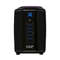 NO BREAK INTERACTIVO CDP DE 750VA/375 WATTS 8 CONT