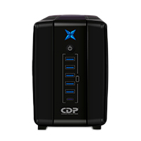 NO BREAK INTERACTIVO CDP DE 1000 VA/500WATTS 8 CONT