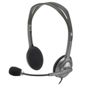 Audífonos Diadema Logitech H111 Jack 3.5 Mm Gris