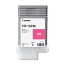 TANQUE DE TINTA CANON PFI-107M MAGENTA, CAPACIDAD 130 ML
