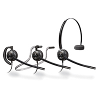 DIADEMA HP POLY 783P0AAABA ENCOREPRO HW540/ CON MICROFONO CONVERTIBLE A 3 ESTILOS QD CANCELACION DE RUIDO PARA CALL CENTER