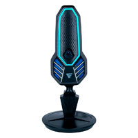 MICROFONO PROFESIONAL GAME FACTOR USB MCG800 RGB C/BRAZO